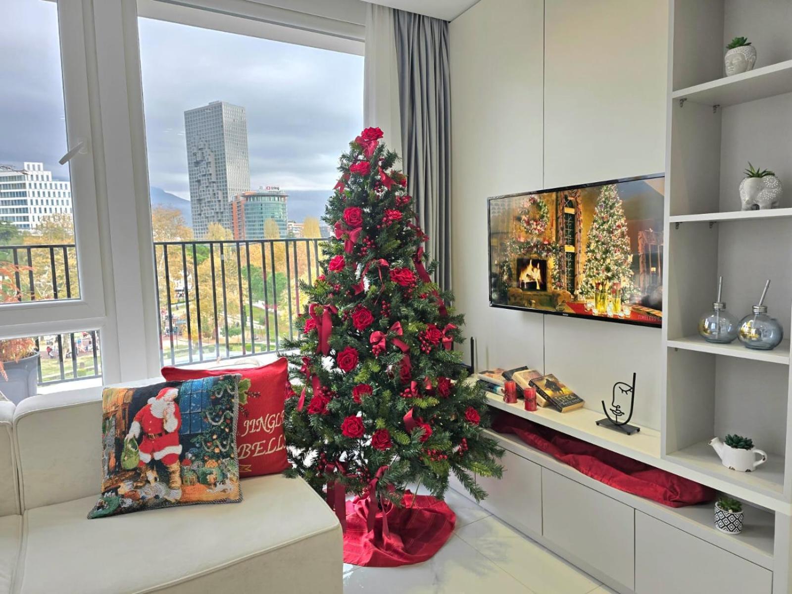 Penthouse With A City View Tirana Extérieur photo